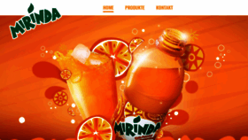 What Mirinda.de website looked like in 2018 (5 years ago)