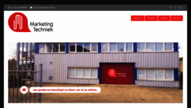 What Marketingtechniek.nl website looked like in 2018 (5 years ago)