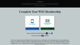 What Member.wsj.com website looked like in 2018 (5 years ago)