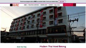 What Modernthaihotel.com website looked like in 2018 (5 years ago)