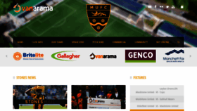 What Maidstoneunited.co.uk website looked like in 2018 (5 years ago)