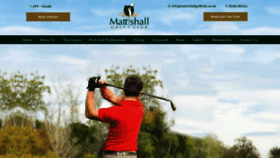 What Mattishallgolfclub.co.uk website looked like in 2018 (5 years ago)