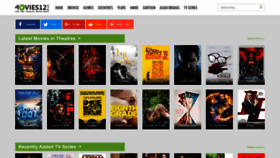 What Movies123.ac website looked like in 2018 (5 years ago)