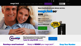 What Magicjackplus.com website looked like in 2018 (5 years ago)