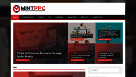 What Mintppc.org website looked like in 2018 (5 years ago)