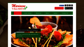 What Mariscosvallartagrill.com website looked like in 2018 (5 years ago)