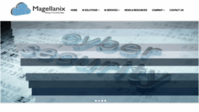 What Magellanix.com website looked like in 2018 (5 years ago)