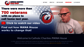 What Manahouseaz.org website looked like in 2018 (5 years ago)