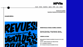 What Mpvite.org website looked like in 2018 (5 years ago)