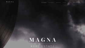 What Magna.ag website looked like in 2018 (5 years ago)