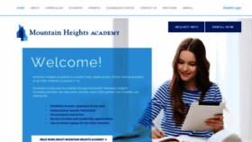 What Mountainheightsacademy.org website looked like in 2018 (5 years ago)
