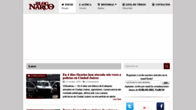 What Mund0narco.com website looked like in 2018 (5 years ago)