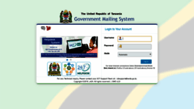 What Mail.lands.go.tz website looked like in 2018 (5 years ago)