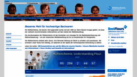 What Muehlenchemie.de website looked like in 2018 (5 years ago)