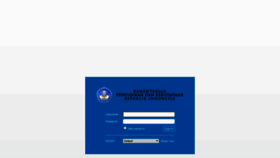 What Mail.kemdikbud.go.id website looked like in 2018 (5 years ago)