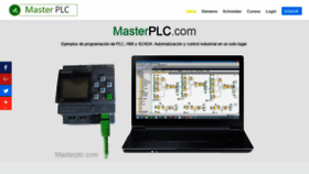 What Masterplc.com website looked like in 2018 (6 years ago)