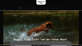 What Magyar-vizsla-vdhm.de website looked like in 2018 (5 years ago)