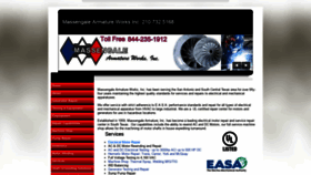 What Massengalearmatureworks.com website looked like in 2018 (5 years ago)