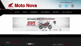 What Motonova.com.br website looked like in 2018 (5 years ago)