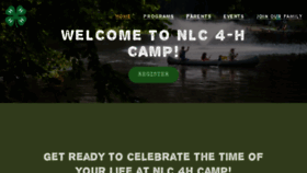 What My4hcamponline.com website looked like in 2018 (5 years ago)
