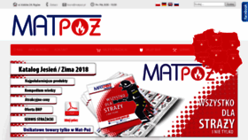 What Mat-poz.pl website looked like in 2018 (5 years ago)