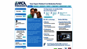 What Medicalcostadvocate.com website looked like in 2018 (5 years ago)