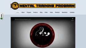 What Mentaltrainingprogram.com website looked like in 2018 (5 years ago)