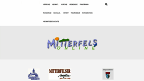 What Mitterfels-online.de website looked like in 2018 (5 years ago)