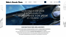What Mikescorvairparts.com website looked like in 2018 (5 years ago)