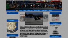 What Motoscompeticion.com website looked like in 2018 (5 years ago)