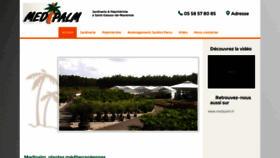 What Medipalm-landes.fr website looked like in 2018 (5 years ago)