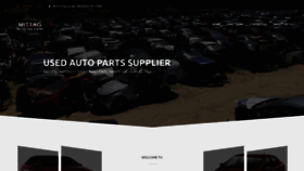 What Mittagautopartshouston.com website looked like in 2018 (5 years ago)