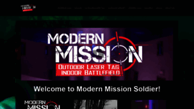 What Modernmission.com website looked like in 2018 (5 years ago)