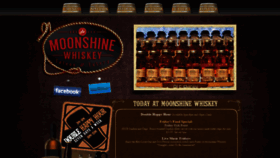 What Moonshinewhiskeymn.com website looked like in 2018 (5 years ago)