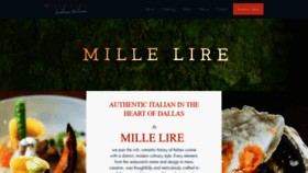 What Mille-lire.com website looked like in 2018 (5 years ago)