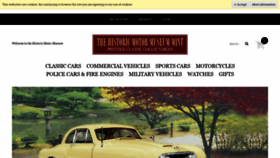 What Motormuseummint.co.uk website looked like in 2018 (5 years ago)
