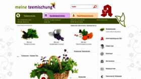 What Meine-teemischung.de website looked like in 2018 (5 years ago)