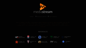 What Mediastream.info website looked like in 2018 (5 years ago)