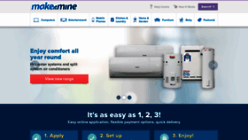 What Makeitmine.com.au website looked like in 2018 (5 years ago)