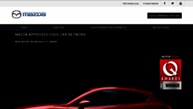 What Mazdausedcarlocator.co.uk website looked like in 2018 (5 years ago)