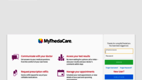 What My.thedacare.org website looked like in 2018 (5 years ago)