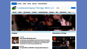 What Milch-thueringen.de website looked like in 2018 (5 years ago)