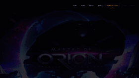 What Masteroforion.com website looked like in 2018 (5 years ago)
