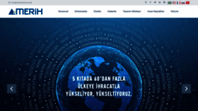 What Merihasansor.com website looked like in 2018 (5 years ago)