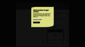 What Medarbejdernet.dk website looked like in 2018 (5 years ago)