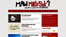 What Mblusuk.com website looked like in 2018 (5 years ago)