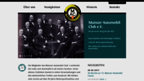 What Mainzer-automobilclub.de website looked like in 2018 (5 years ago)