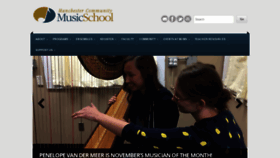 What Mcmusicschool.org website looked like in 2018 (5 years ago)