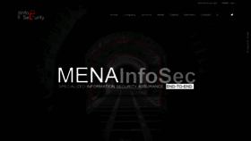What Menainfosec.com website looked like in 2018 (5 years ago)