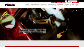 What Maranello.it website looked like in 2018 (5 years ago)